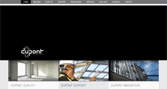 Desktop Screenshot of dupontinteriors.com